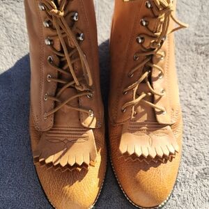 Ariat Tan Leather Boots
